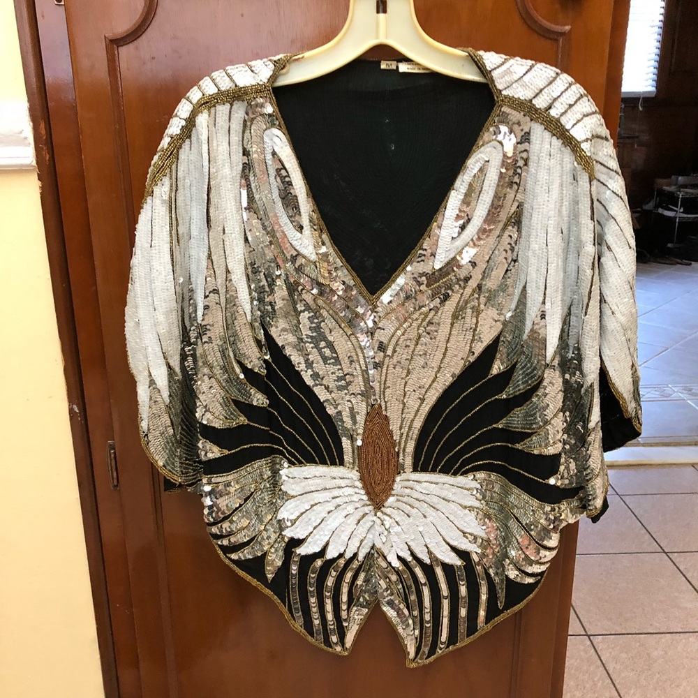 Sequin top